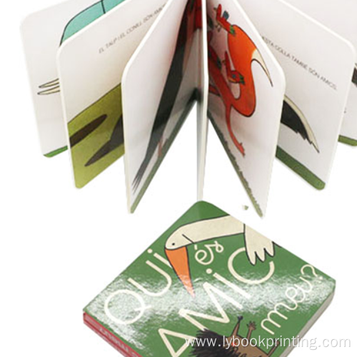 Profession customization child board book printing on demand